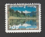 Stamps New Zealand -  Lago Matheson