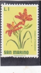 Sellos de Europa - San Marino -  FLORES-