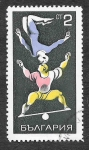 Stamps Bulgaria -  1820 - Malabaristas