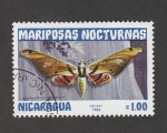 Stamps Nicaragua -  Amphypterus gonoscus
