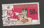Stamps Czechoslovakia -  65 aniv. revolución rusa