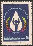 Stamps : America : Argentina :  Conferencia de las NU sobre el Agua