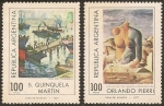 Stamps Argentina -  Plástica Argentina