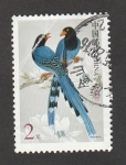 Sellos de Asia - China -  Dos aves