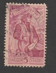 Stamps United States -  700 años de la Divina comedia de Dante