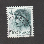 Sellos de Europa - Noruega -  Reina Sonia