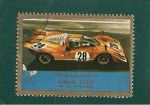 Stamps United Arab Emirates -  Autos de Competicion