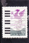 Sellos de Europa - Polonia -  FESTIVAL DE PIANO