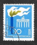 Stamps Germany -  1015 - 2ª Espartakiada Infantil y Juvenil