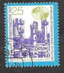 Stamps Germany -  1325 - Feria de Otoño de Leipzig