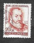 Stamps Poland -  592 - Jan Kochanowski