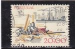 Stamps : Europe : Portugal :  HERRAMIENTAS PARA LA CONSTRUCCIÓN 