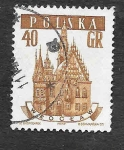 Stamps Poland -  806 - Ayuntamiento de Wroclaw