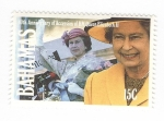 Stamps Bahamas -  40 aniversario de la proclamación de la reina Isabel II