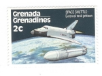 Stamps Grenada -  Transbordador espacial