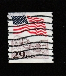 Stamps United States -  Efigies de los presidentes EEUU esculpidas en la montaña