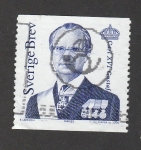 Stamps Sweden -  Carlos Gustavo, rey de Suecia