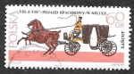 Stamps Poland -  1381 - Carruajes Tirados por Caballos. Museo Lancut
