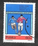 Stamps Poland -  1407 - Partido de Fútbol