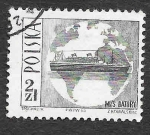 Stamps : Europe : Poland :  1447 - M.S. Batory