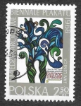 Sellos de Europa - Polonia -  1584 - Exposición Bienal de Carteles