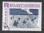 Stamps Poland -  1611 - XXV Aniversario del Ejercito Popular de Polonia