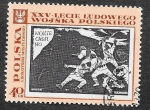Stamps Poland -  1613 - XXV Aniversario del Ejercito Popular de Polonia