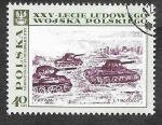 Stamps Poland -  1614 - XXV Aniversario del Ejercito Popular de Polonia