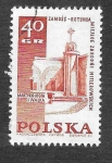 Stamps Poland -  1621 - Monumento a los Crímenes de Guerra Nazis