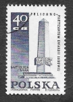 Stamps Poland -  1622 - Memorial a la Guerrilla