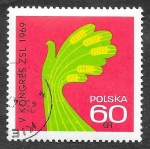 Stamps Poland -  1645 - V Congreso del Partido Campesino Unido