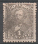 Stamps : America : Paraguay :  JUAN  G.  GONZÁLEZ