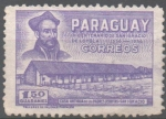 Stamps : America : Paraguay :  SAN  IGNACIO  DE  LOYOLA  Y  MONASTERIO