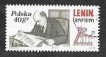 Stamps Poland -  1728 - Lenin 