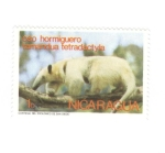 Stamps Nicaragua -  Oso hormiguero