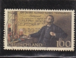Stamps Germany -  CENTENARIO TESTAMENTO ALFRED NOBEL