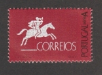 Sellos de Europa - Portugal -  Jinete a caballo