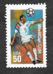 Stamps : America : United_States :  2837c - Campeonato Mundial de Fútbol de 1994