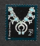 Stamps United States -  3750 - Collar Navajo