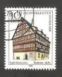 Stamps Germany -  1964 - Casa de madera en Suhl Heinrichs