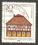 Sellos de Europa - Alemania -  1965 - Casa en Niederodewitz