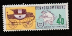 Sellos de Europa - Checoslovaquia -  Centenario de la carroza