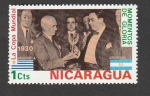 Stamps Nicaragua -  Copa mundial de futbol 1930