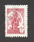 Stamps Russia -  Hz y martillo
