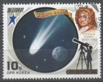 Stamps : Asia : North_Korea :  HALLEY  Y  COMETA