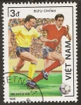 Stamps Vietnam -  Copa Mundial de Fútbol Mexico 1986