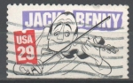 Stamps United States -  HUMORISTAS.  JACK  BENNY.