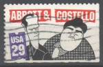 Stamps United States -  HUMORISTAS.  BUD  ABOTT  Y  LOU  COSTELLO.