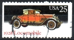 Stamps United States -  AUTOMÓBILES  CLÁSICOS.  LOCOMOBILE  1928.