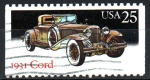 Sellos de America - Estados Unidos -  AUTOMÓBILES  CLÁSICOS.  CORD  1931.